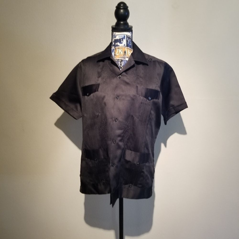 ORIGINALGRAN LIDER WESTERN GUAYABERA. B12